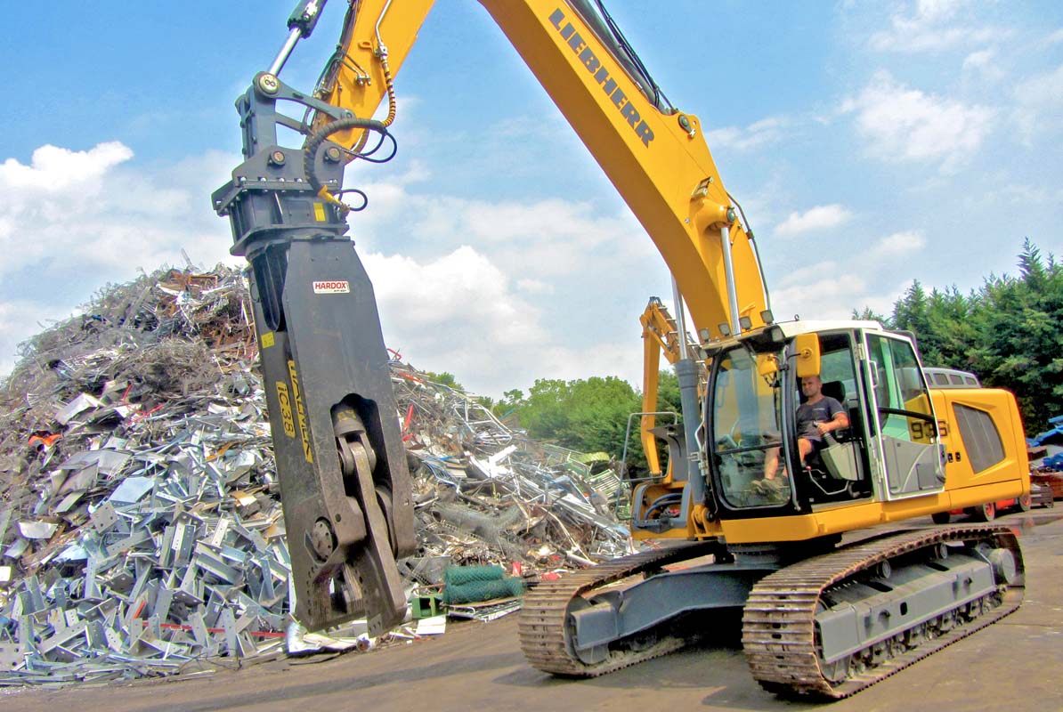 Steel scrap shears - IC 38 Steel scrap shears - IC 38